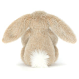 Jellycat - Petit Lapinot Avoine Oat Flufflet Bunny Little BASS6TCAR - De Dos