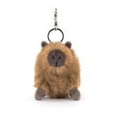 Jellycat Porte-Clefs Capybara Clyde Capybara Bag Charm Face