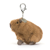 Jellycat Porte-Clefs Capybara Clyde Capybara Bag Charm Profil