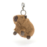 Jellycat Porte-Clefs Capybara Clyde Capybara Bag Charm Volant