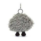 Jellycat Porte Clefs Nuage Gris Storm Cloud Bag Charm Dos