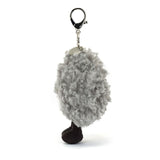 Jellycat Porte Clefs Nuage Gris Storm Cloud Bag Charm Profil