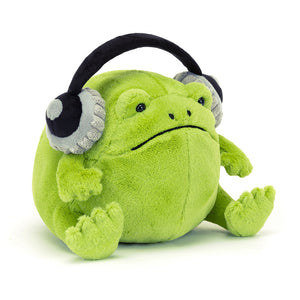 Jellycat- Ricky Rain Frog HeadPhones