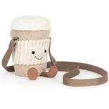 Jellycat - Sac À Bandoulière Amuseable Perkle Coffee Shoulder Bag - Côté
