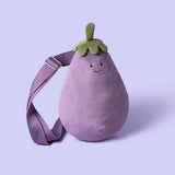 Jellycat - Sac-banane Aubergine Amuseables Aubergine Bum Bag - A4AUBBAG - Angle