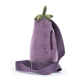 Jellycat - Sac-banane Aubergine Amuseables Aubergine Bum Bag - A4AUBBAG - De Profil