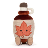 Jellycat - Sirop d'érable Amuseables Acered Maple Syrup - A2MAPS - De Face