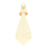 Jellycat Toutou Doudou Canneton Bashful Duckling Soother Jellycat Déroulé