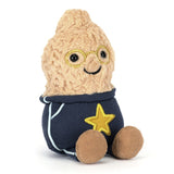Jellycat - Uniforme Scolaire D'Arachide Amuseables Peanut Star Student Outfit - A6PSP - À Angle
