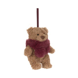 Jellycat - Decoration Chaleureuse D'Hiver Ours Bartholomew Bear Winter Warmer Decoration - BARS6DE - Angle