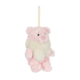 Jellycat - Decoration Chaleureuse D'Hiver Ours Leola Bear Winter Warmer Decoration - BARL6D - Angle
