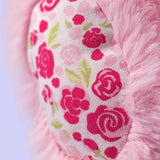 Jellycat - Lapin Rose Luxe Blushkin Blossom Bunny Original - BAS3ROSE - Pied