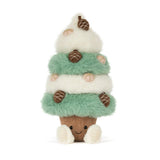 Jellycat - Pin Amuseables Pinecone Tree - A6ATR - Face