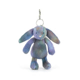 Jellycat - Porte-Clef Lapin Zodihop Luxe Bunny Bag Charm - BAS4COSBC - De Face