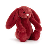 Jellycat Lapin De Noel Bashful Christmas Bunny Rouge