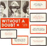 Jeu Cartes Card Game Without A Doubt