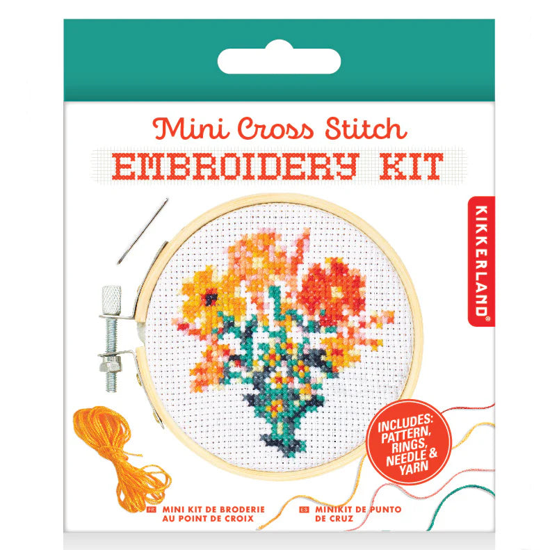 Harmonie Bleue - Kit de Broderie Point de Croix - Letistitch