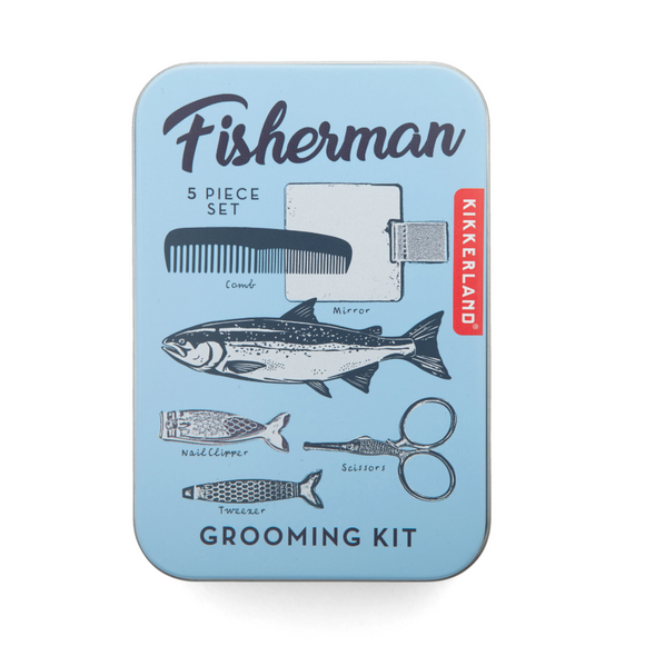 Kikkerland Fisherman Gromming Kit 