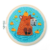 Kikkerland Capybara Punch Needle
