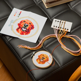 Kikkerland Mini Cross Embroidery Kit