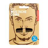 Kikkerland-Mini peigne moustache Packaging