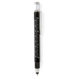 Kikkerland Stylo 7-en-1 Gadget Pen Noir