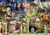 Laurence King - A Book Lover's Garden 1000 Piece Puzzle 9781399629553 - Compléé