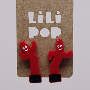 LiliPop - Boucle d'oreilles - Air Dancer Rouge