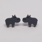 Lilipop-Boucle d'oreille Hippopotame