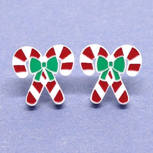 Lilipop Boucles D'Oreilles Cannes De Noël