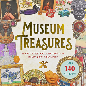 Livre Autocollants Museum Treasures