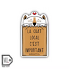 Made In Happy - Autocollant - Chat Local