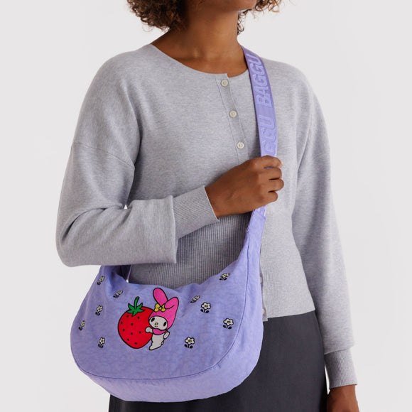 Medium Nylon Crescent Bag Baggu My Melody