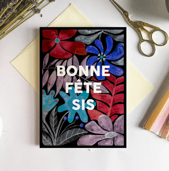 Merci Bonsoir Mc Marquis Carte De Souhait Bone Fête Sis
