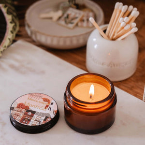 Mimi Et August - Bougie Réutilisable - 2oz - Montréal