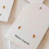 Mimi & August - Boucles D'Oreilles - Champignons - Packaging