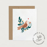 Mimosa Design - Carte de souhaits ensemence - Petit paquet d'amour