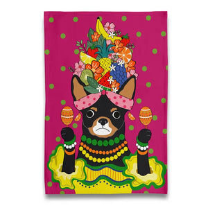 Naked Decor-Linge a Vaisselle Chihuahua Carmen Miranda