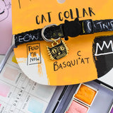 Niaski-Collier Pour Chat-Basquicat Packaging