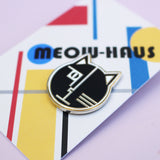 Niaski Epinglette Meowhaus Couleur Primaire