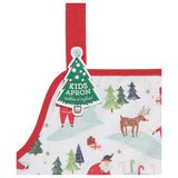 Now Design-Tablier Pour Enfant Pere Noel Close Up