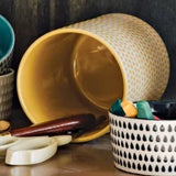 Now Design Porte Ustensil CloudBurst Jaune Ocre Parmi Ses Amis