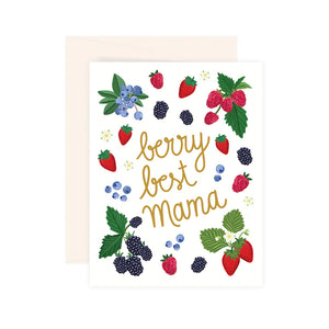 Page and Willow - Carte Berry Best Mama 