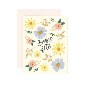 Page and Willow - Carte de voeux - Flourish Bonne Fête