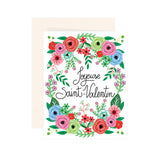 Page and Willow - Carte florale Joyeuse St-Valentin