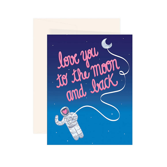 Paige & Willow - Carte De Souhaits - Love You To The Moon And Back