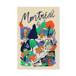 Paperole - Carte Postale - Balade à Montréal
