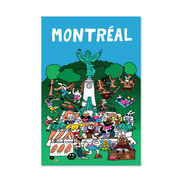 Paperole - Carte Postale - Montréal Tam-Tams
