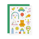 Paperole Carte de souhaits Jouets