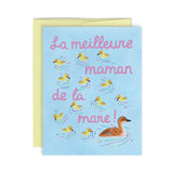 Paperole Carte de souhaits Maman canard